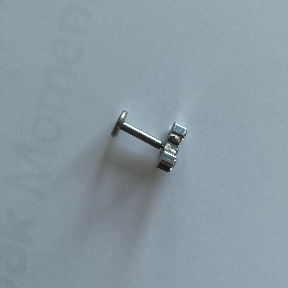 Titanium Cluster Stud (Flat Back) - image 3